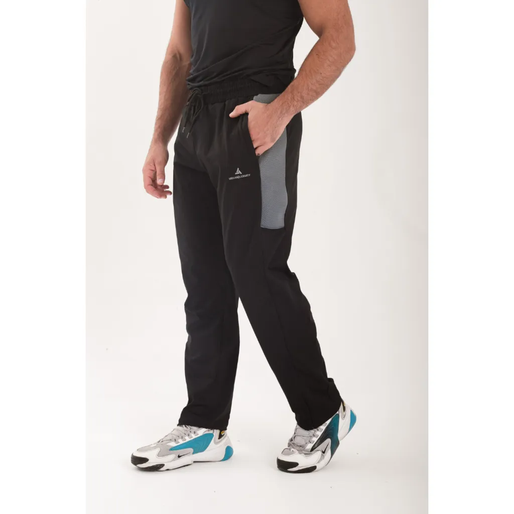 2 Pack Lycra and Fleece Black Pants - Wall and Plycc