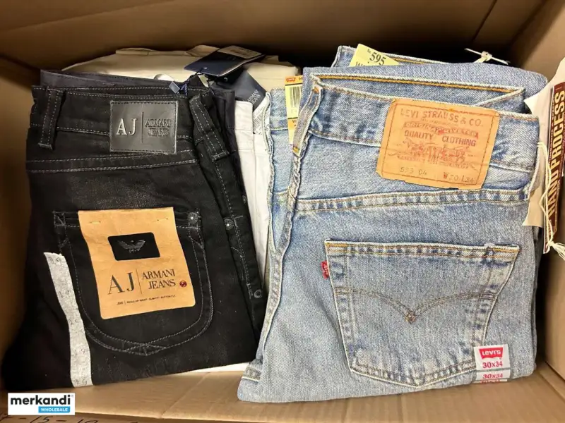 Assorted Brand Jeans for Men and Women, Mix of New and Classic Styles