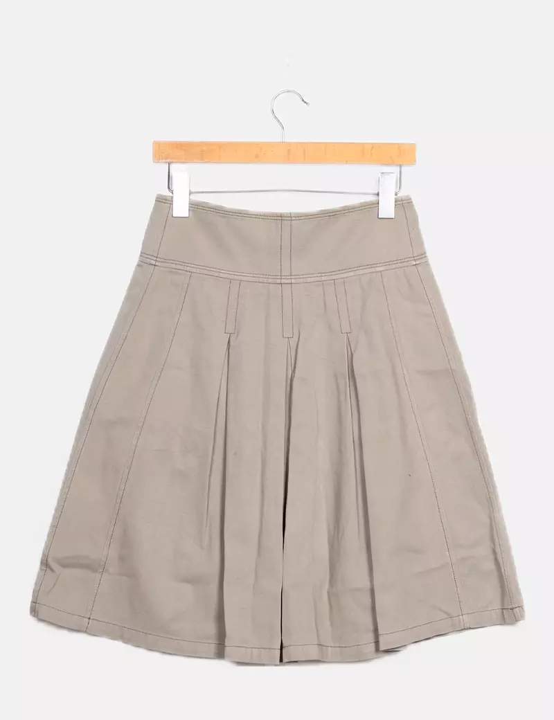 basic beige skirt by Adolfo Dominguez