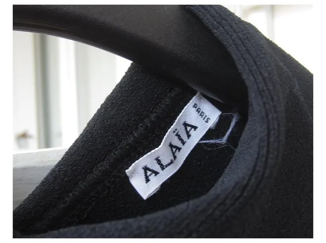 Alaïa Tops Negro 