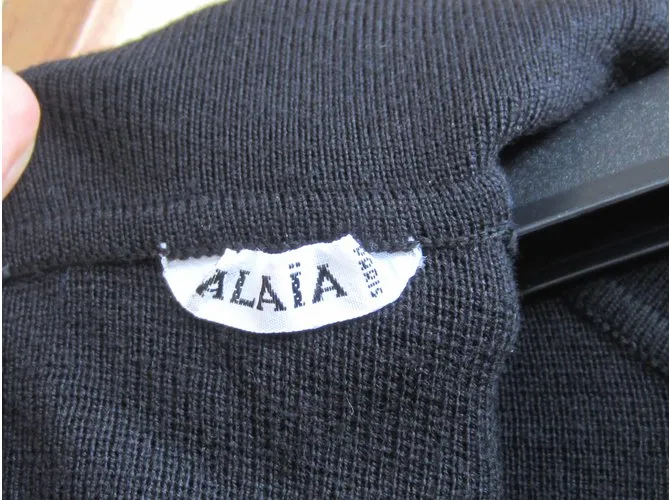 Alaïa Vestido Negro 