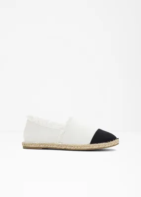 beige black espadrilles