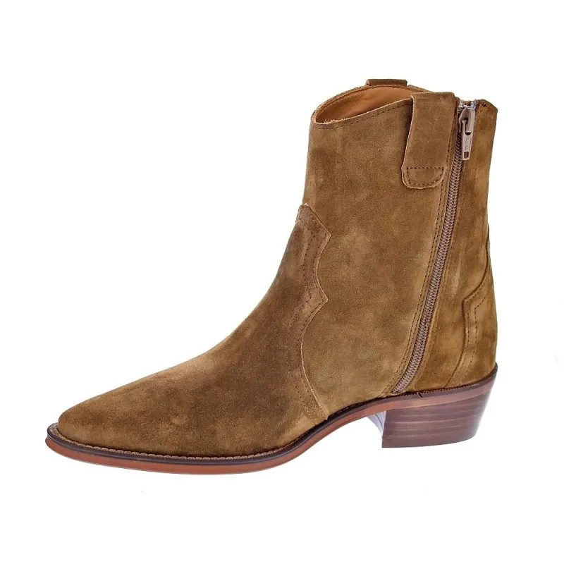 Woman's Alpe 25481101 Brown Booties