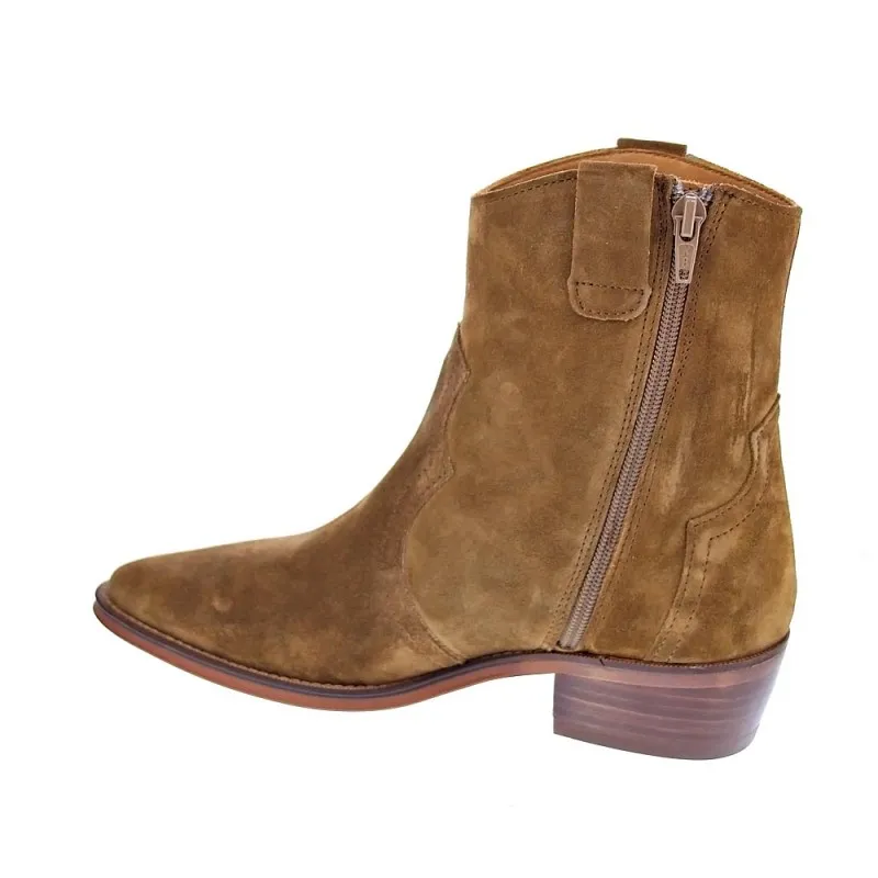 Woman's Alpe 25481101 Brown Booties