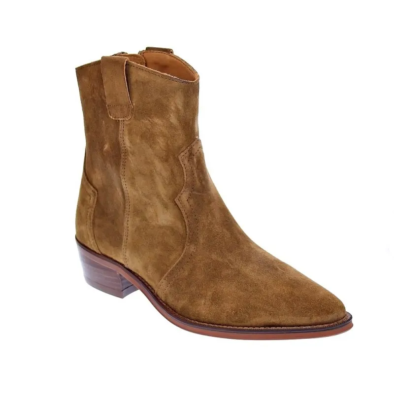 Woman's Alpe 25481101 Brown Booties