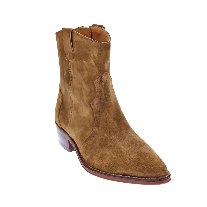 Woman's Alpe 25481101 Brown Booties