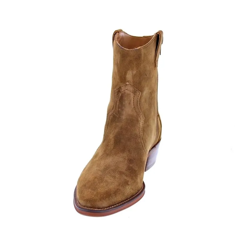 Woman's Alpe 25481101 Brown Booties