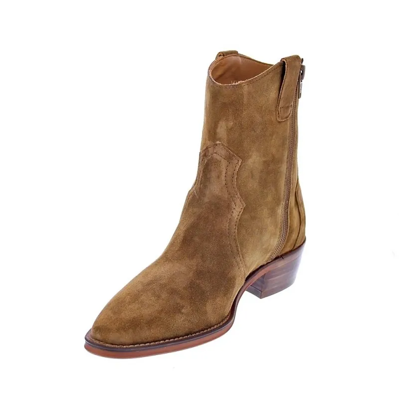 Woman's Alpe 25481101 Brown Booties