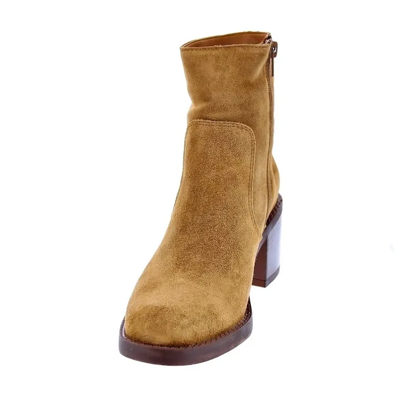 Woman's Alpe 25641114 Brown Booties