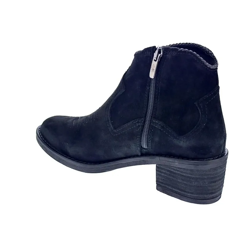 Woman's Alpe 44451105 Black Booties