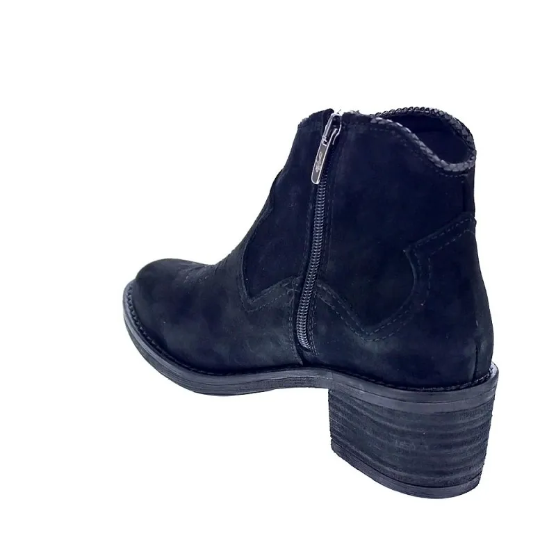 Woman's Alpe 44451105 Black Booties