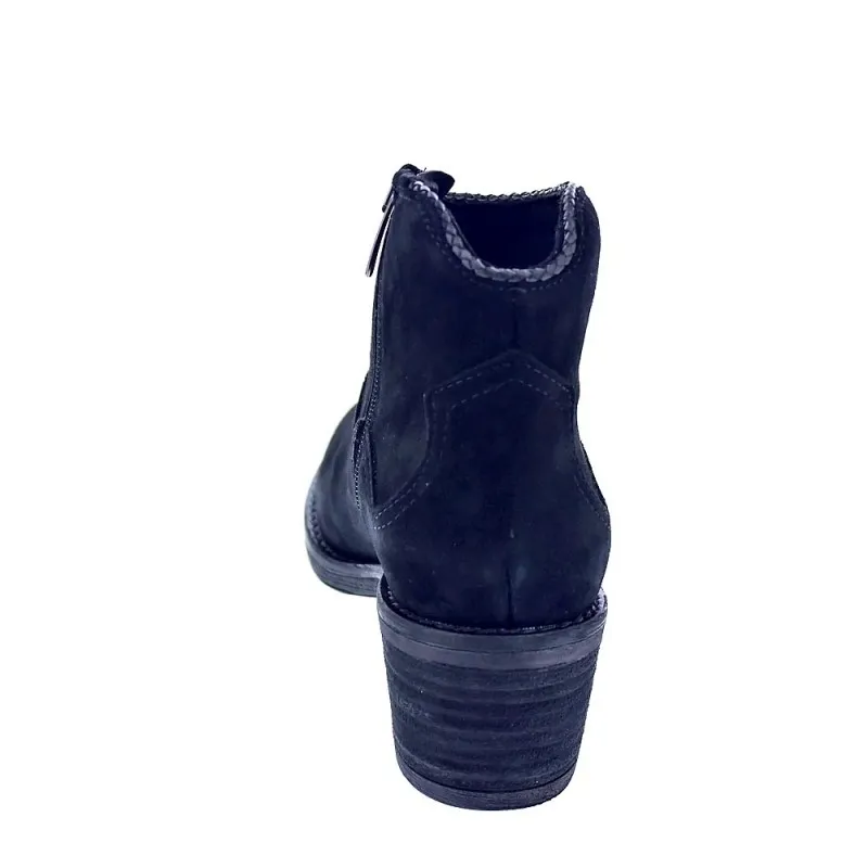 Woman's Alpe 44451105 Black Booties