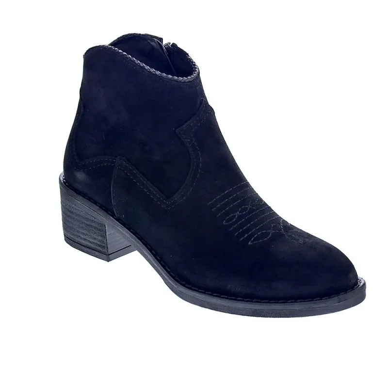 Woman's Alpe 44451105 Black Booties