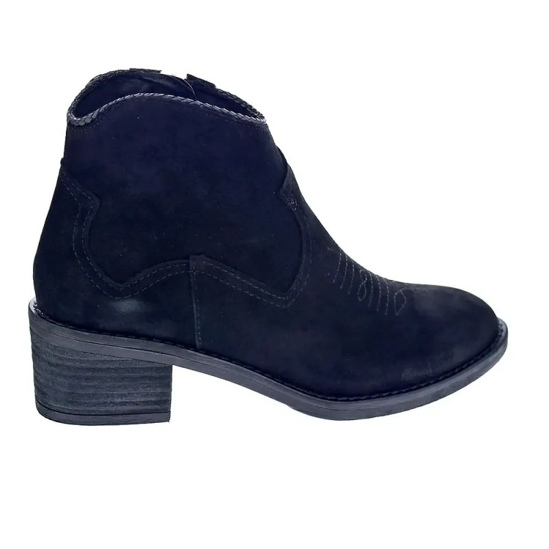 Woman's Alpe 44451105 Black Booties