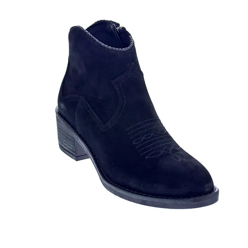 Woman's Alpe 44451105 Black Booties