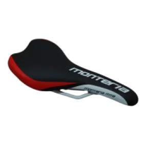 Asiento BASSANO MTB VENTA Monteria Negro/Rojo/Blanco S/Broche