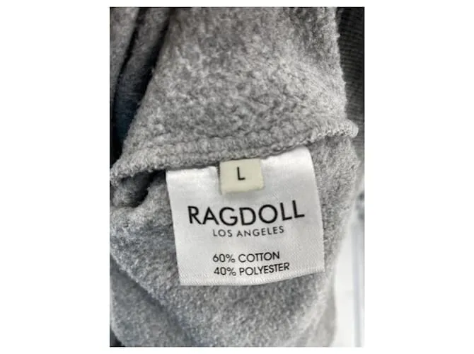 Autre Marque Camiseta de punto RAGDOLL.Internacional L Algodón Gris 