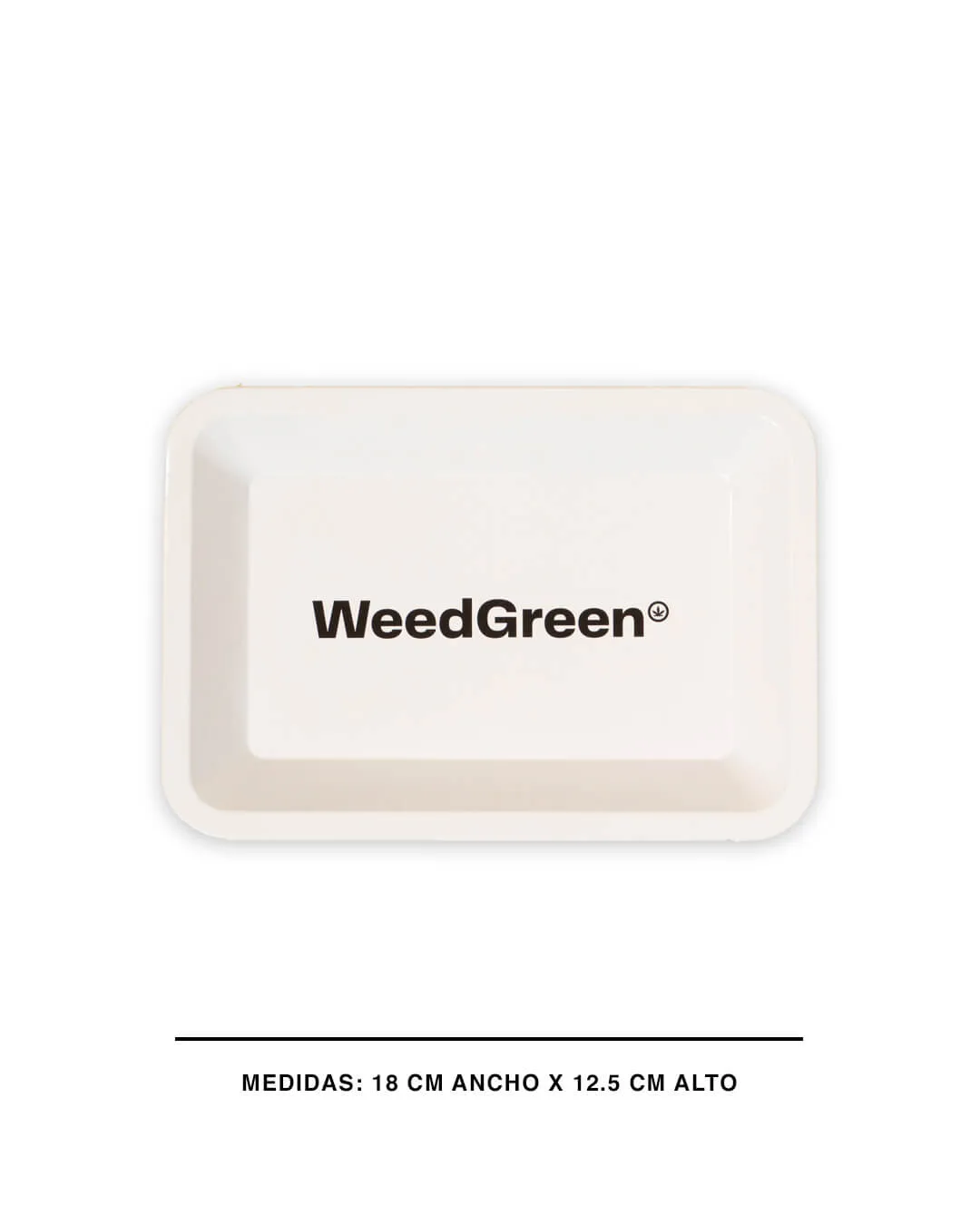 Bandeja weedgreen blanco