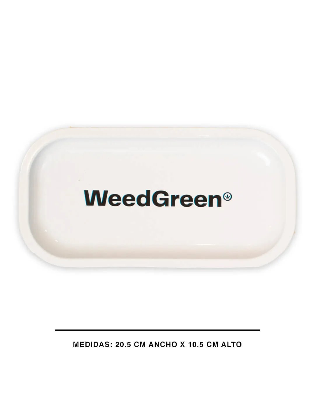 Bandeja weedgreen blanco