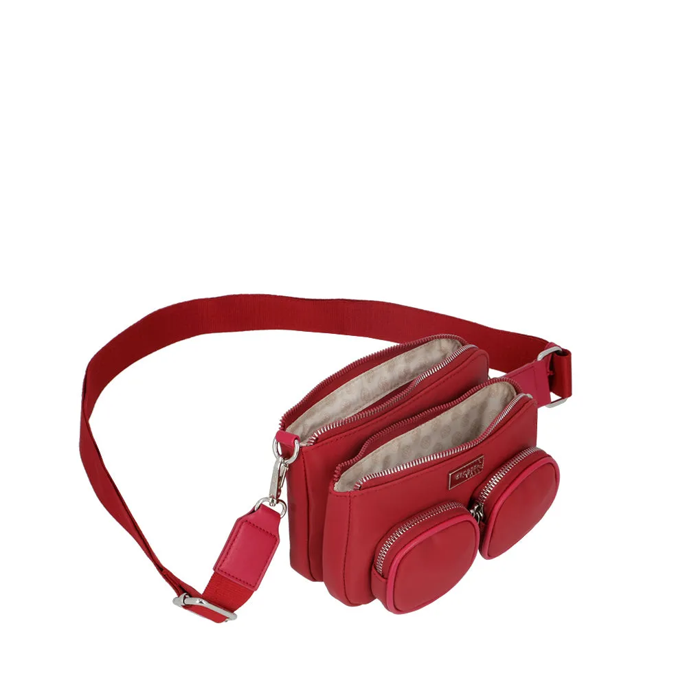 BANDOLERA MYKONOS SS25 ROJO XS