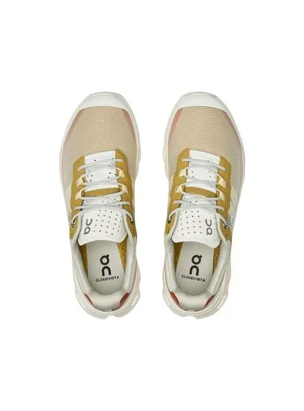 Beige and Bronze Women's On Cloudvista Sneakers