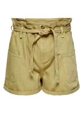 Beige Short para Mujer