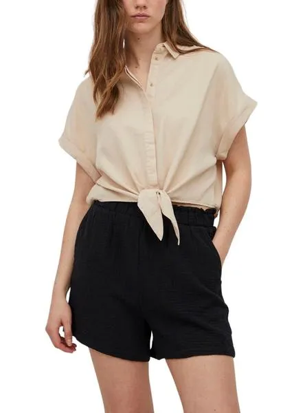 Beige Women's Shirt Vila Mandy Listi.