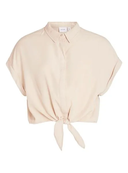 Beige Women's Shirt Vila Mandy Listi.