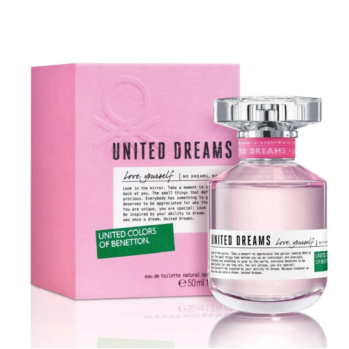 Benetton Love Yourself Eau De Toilette Rosa