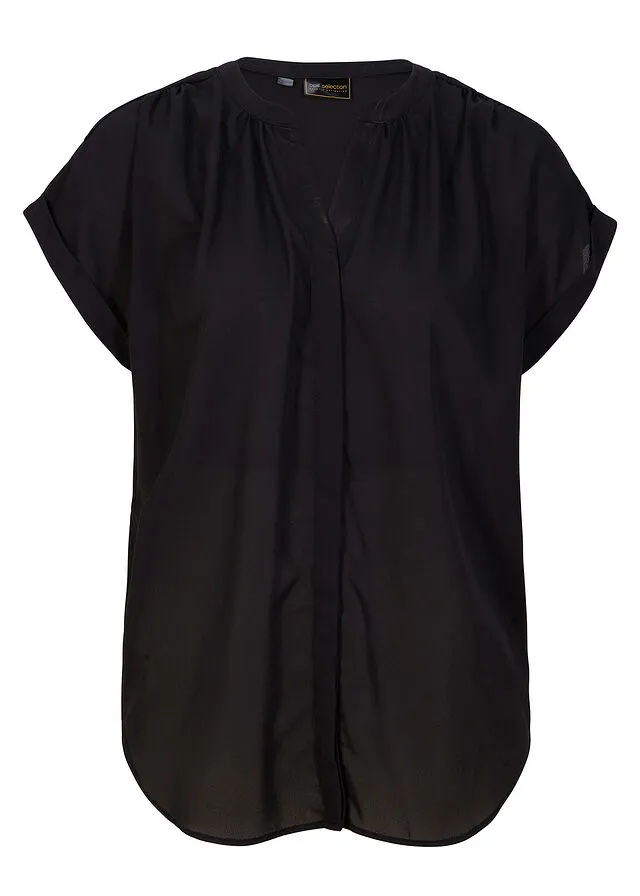 Black Georgette Blouse