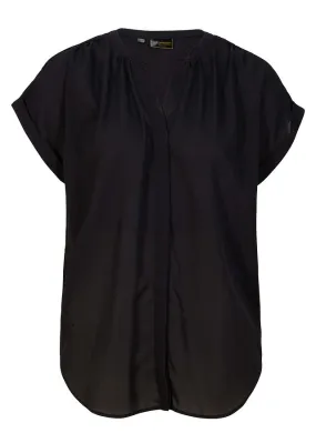 Black Georgette Blouse