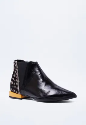 black women's ankle boots