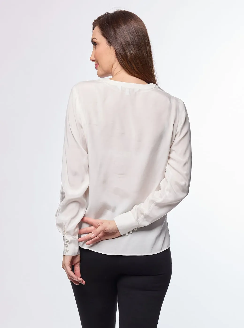 Blusa blanca Mahya