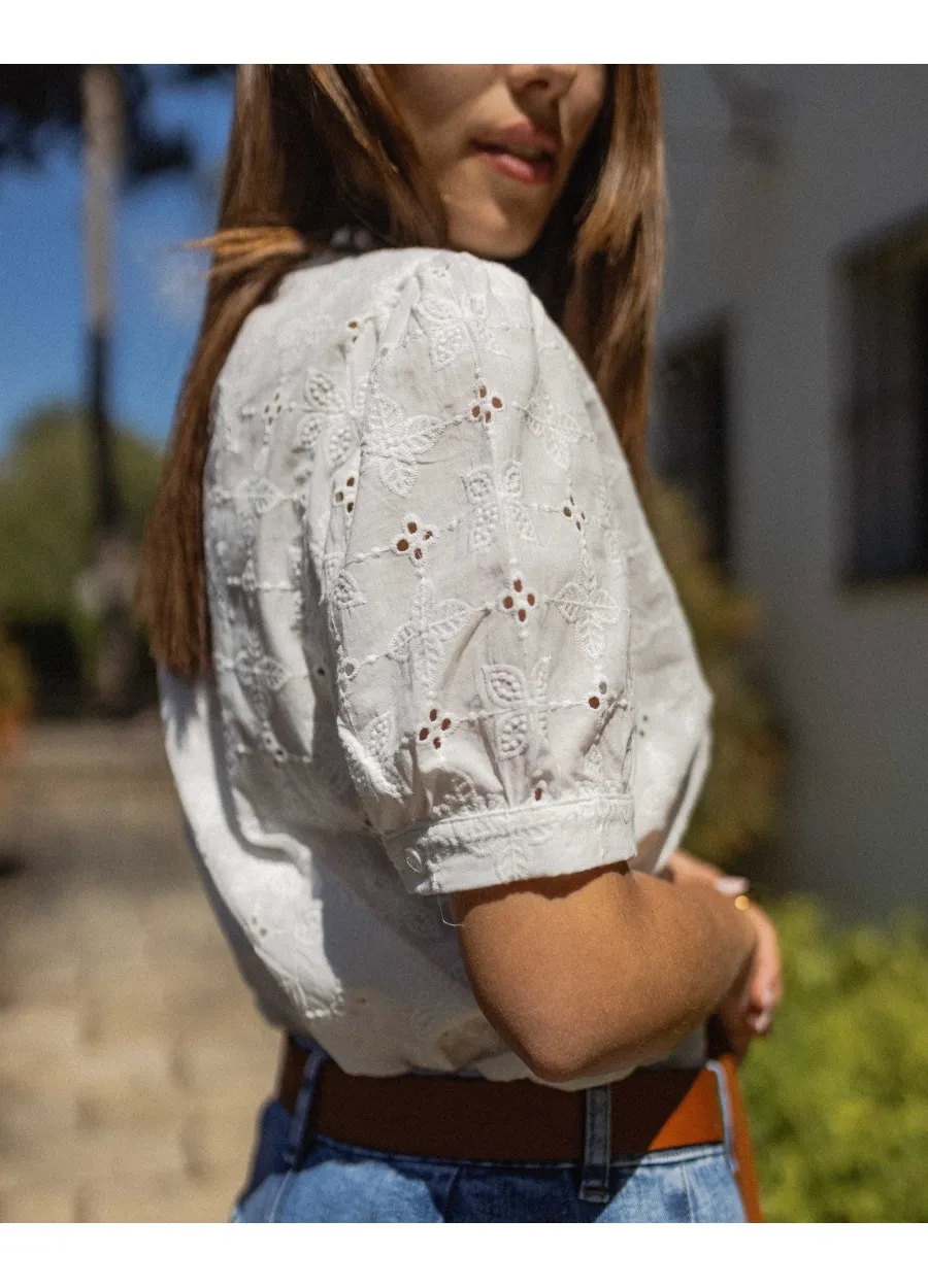 Annie Embroidered Blouse