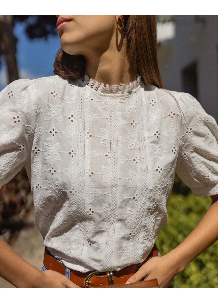 Annie Embroidered Blouse