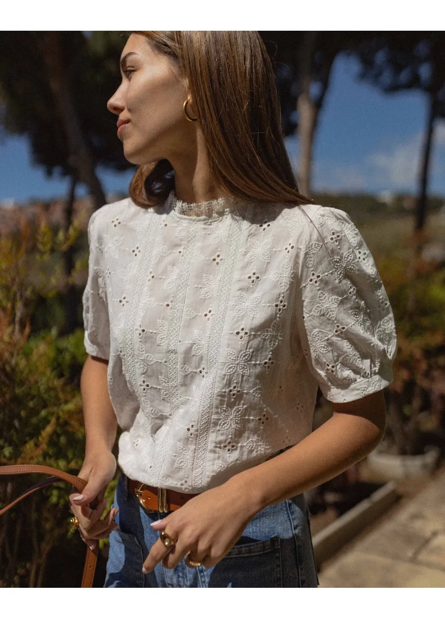 Annie Embroidered Blouse