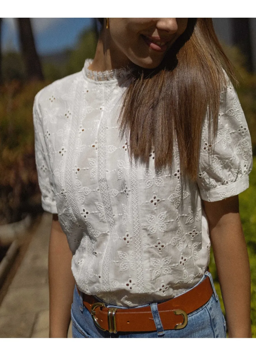 Annie Embroidered Blouse