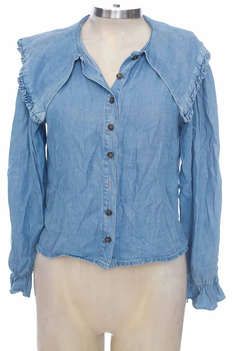 Blue Blouse by Zara