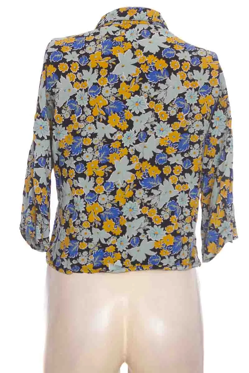 Colorful Print Blouse - DENIMLAB