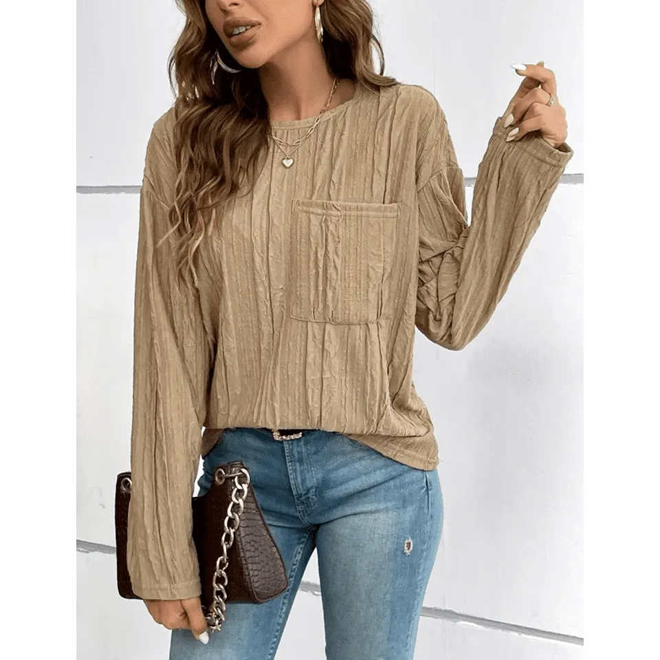 Blusa con bolsillo – SH-232