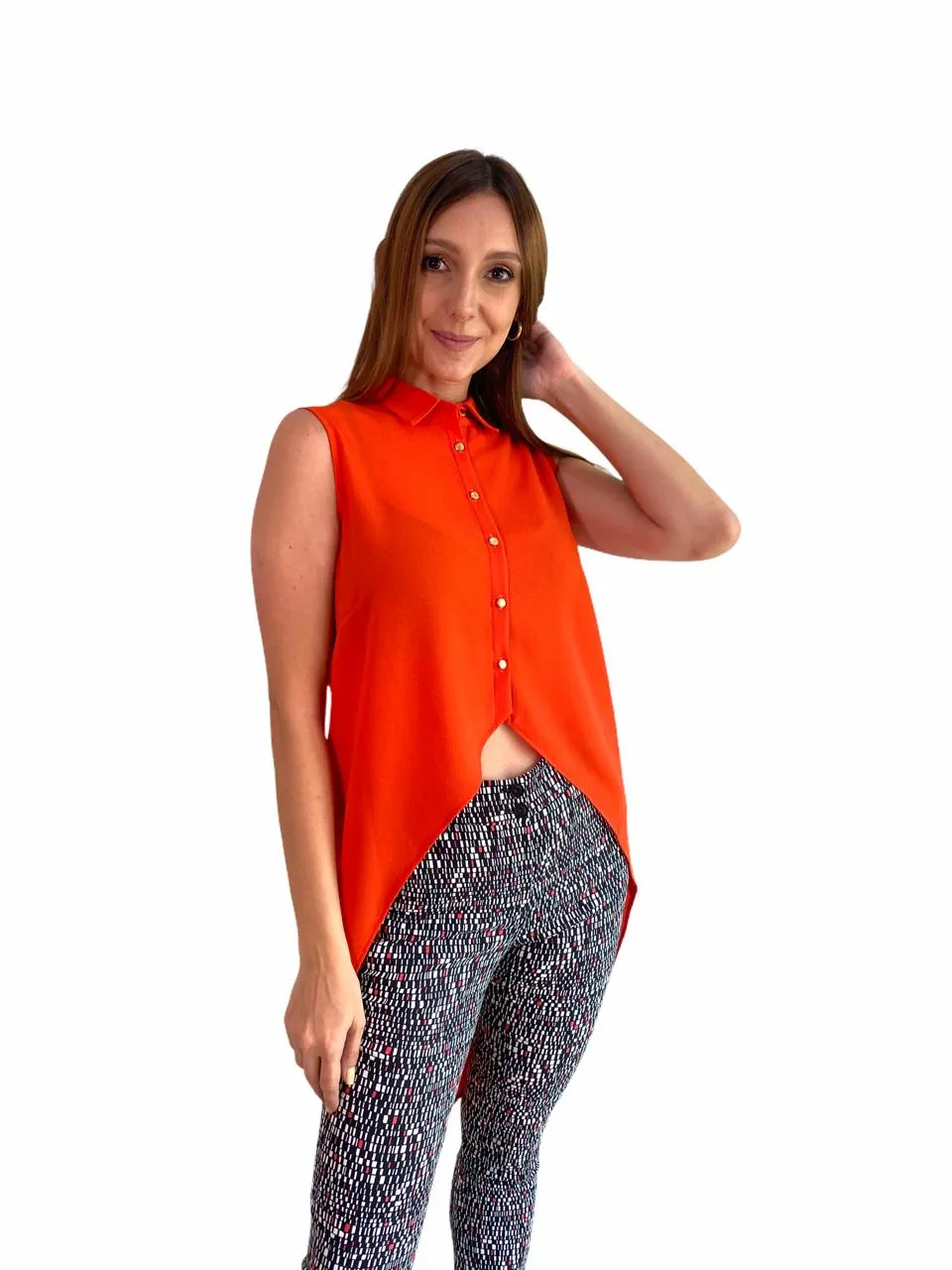 Blusa dama naranja Alexis 4020027