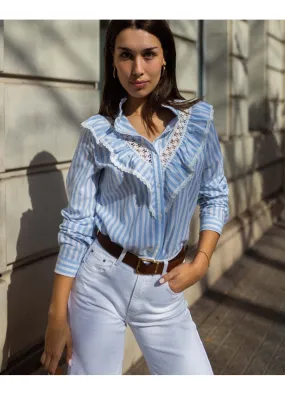 Alba Striped Blouse