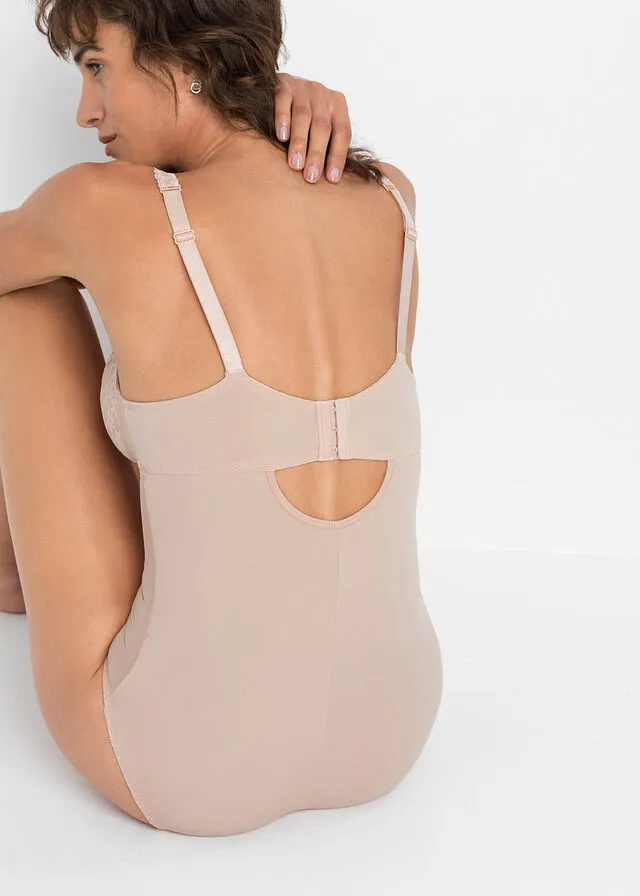 matte beige shapewear