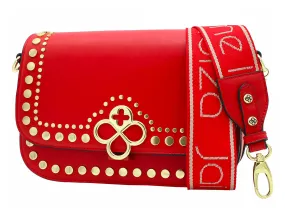 Bolsa Crossbody Jaime Ibiza 2257 Color Rojo