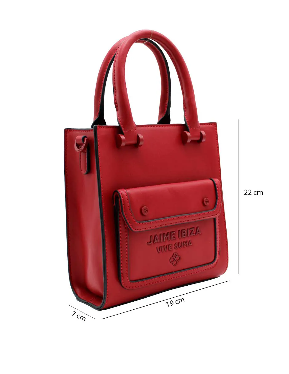 Bolsa Jaime Ibiza 2276 Color Rojo