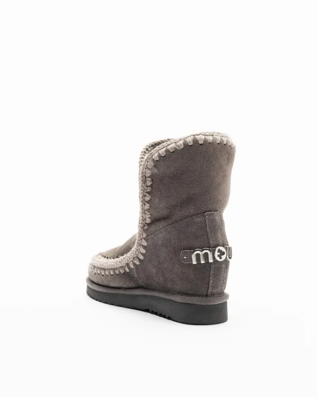 Botas cuña Mou Inner wedge short Gris