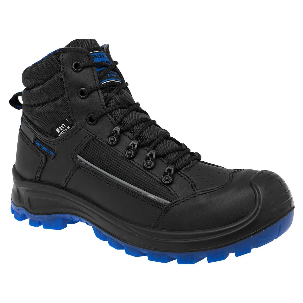 Botas industriales Exterior Sintético Color Negro Para Hombre De Caribu