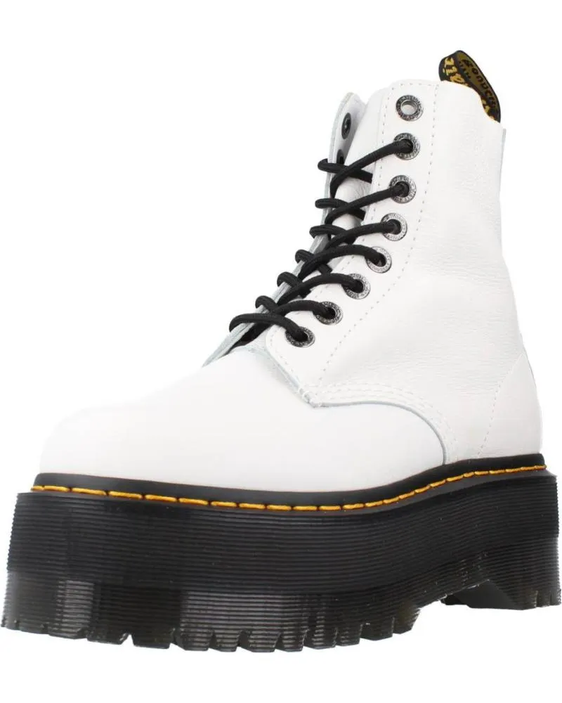 Botines DR MARTENS  de Mujer BOTINES MUJER MODELO PASCAL MAX OPTICAL COLOR BLANCO  WHITE