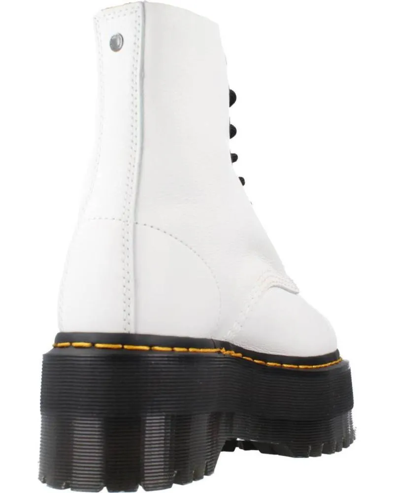 Botines DR MARTENS  de Mujer BOTINES MUJER MODELO PASCAL MAX OPTICAL COLOR BLANCO  WHITE