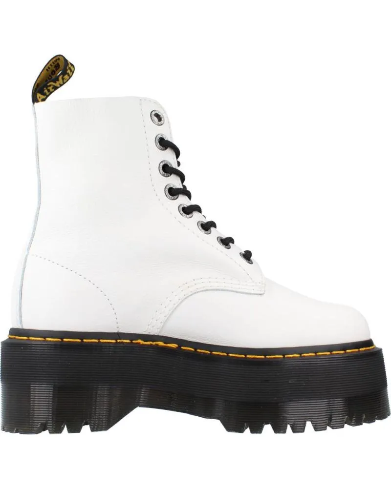 Botines DR MARTENS  de Mujer BOTINES MUJER MODELO PASCAL MAX OPTICAL COLOR BLANCO  WHITE